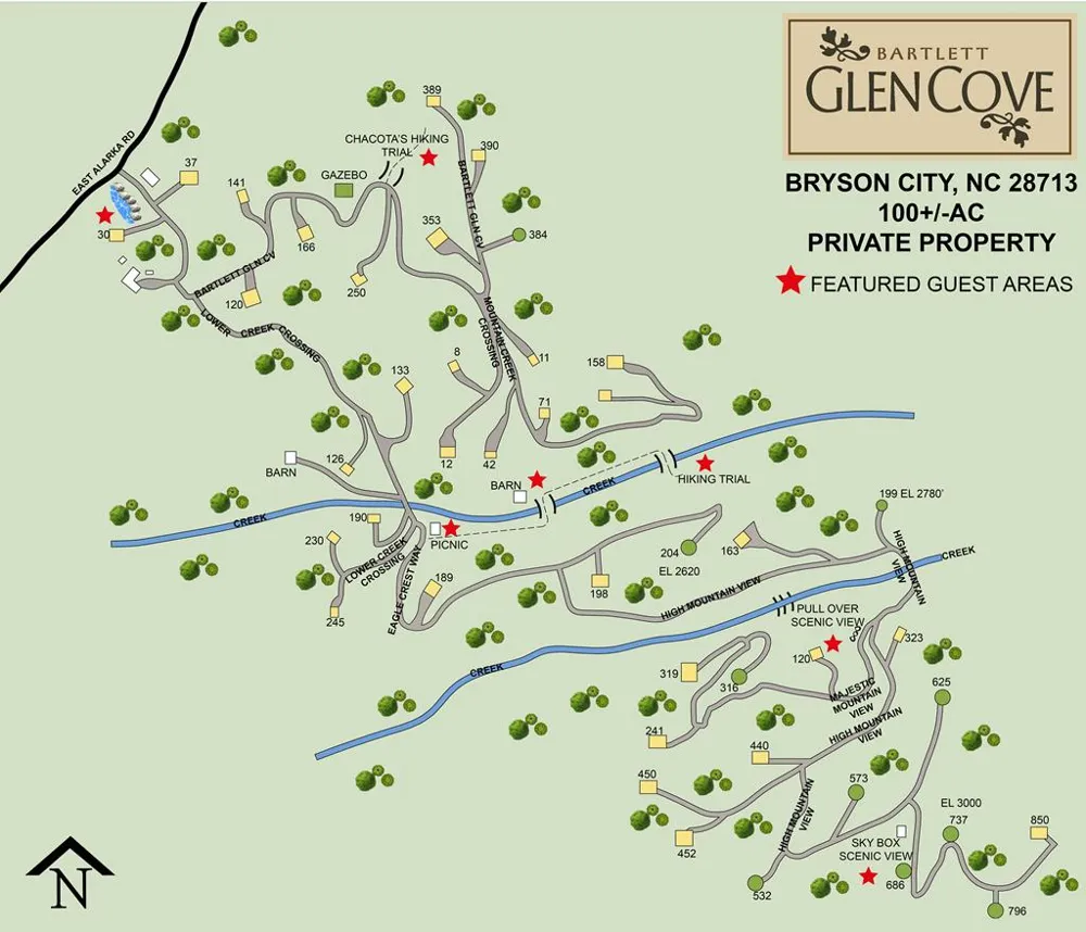 Bartlett Glen Cove Drive Bryson City, NC 28713