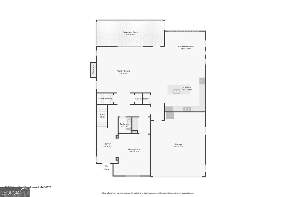 525 Willow Oak WAY Roswell, GA 30076