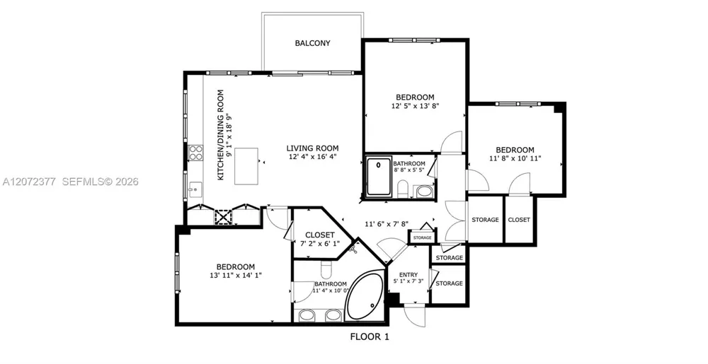 1607 Ponce De Leon Blvd #9B Coral Gables, FL 33134