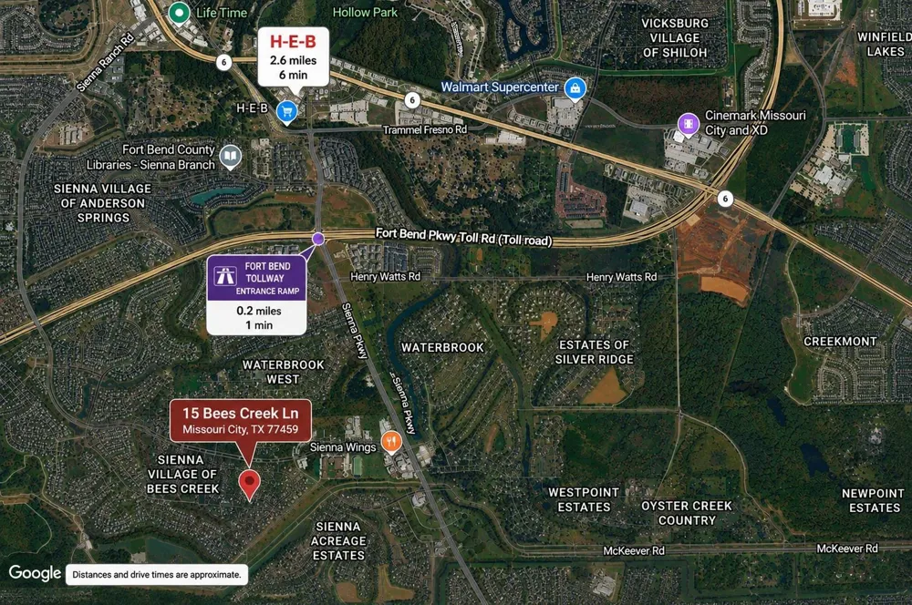 15 Bees Creek Court Missouri City, TX 77459