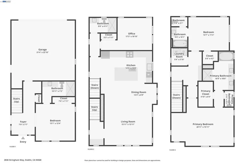 2836 Stringham Way Dublin, CA 94568