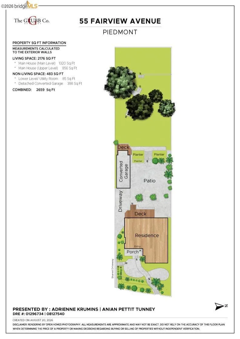 55 Fairview Ave. Piedmont, CA 94610