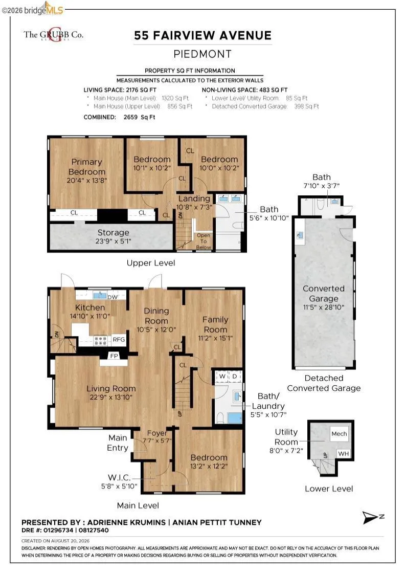 55 Fairview Ave. Piedmont, CA 94610