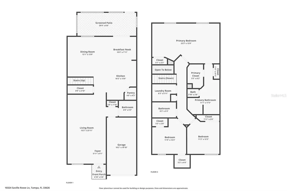 10324 SAVILLE ROWE LANE Tampa, FL 33626