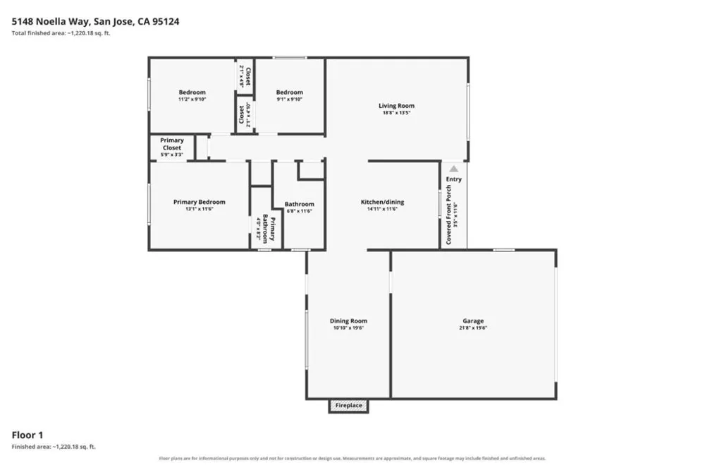 5148 Noella Way San Jose, CA 95124