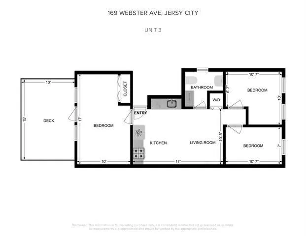 169 WEBSTER AVE Jersey City, NJ 07307
