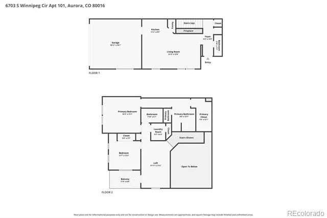 6703 S Winnipeg Circle #101 Aurora, CO 80016
