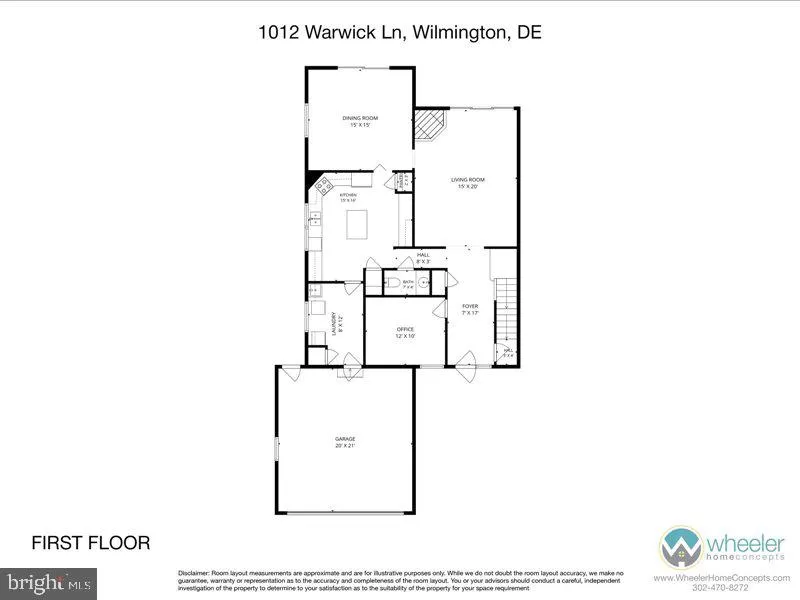 1012 WARWICK LANE Wilmington, DE 19807