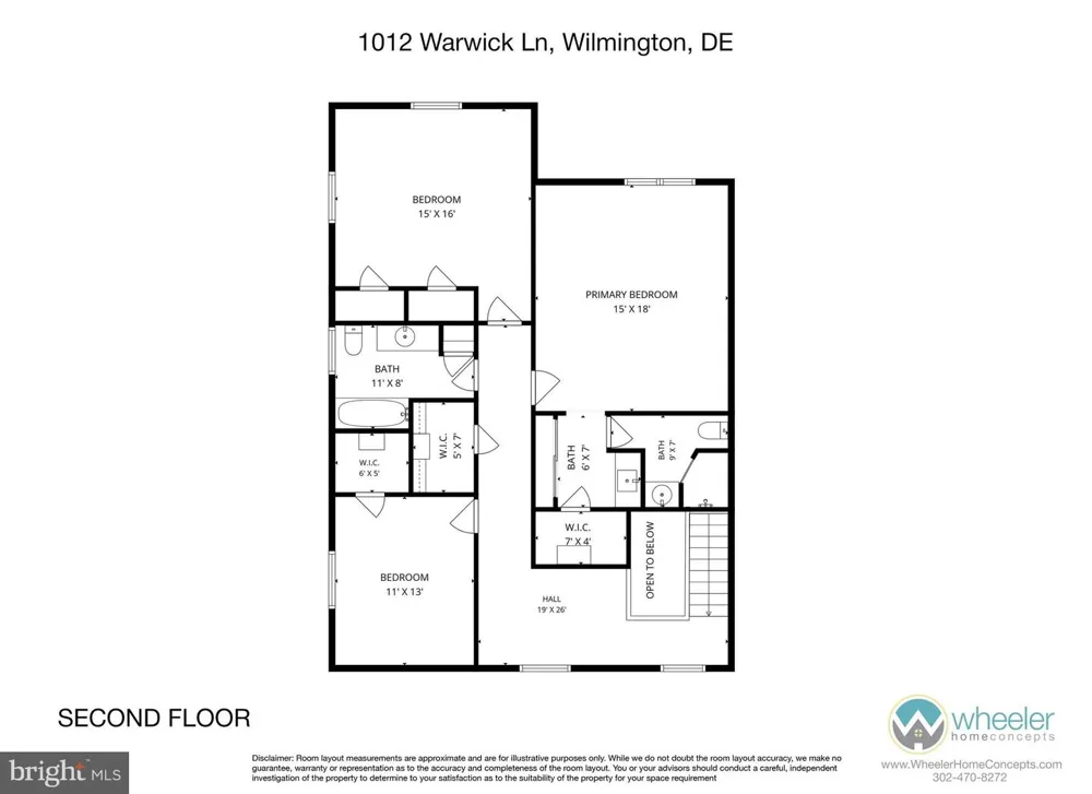 1012 WARWICK LANE Wilmington, DE 19807