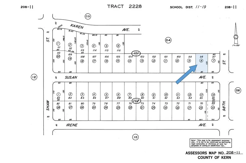 Susan Ave near 98th St California City, CA 93505