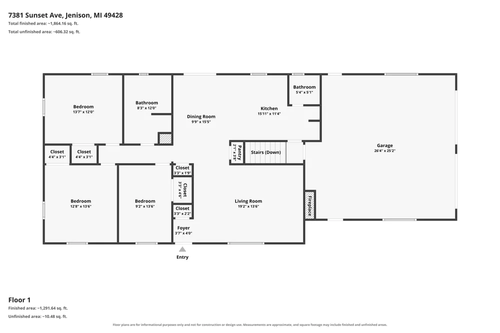 7381 Sunset Avenue Jenison, MI 49428