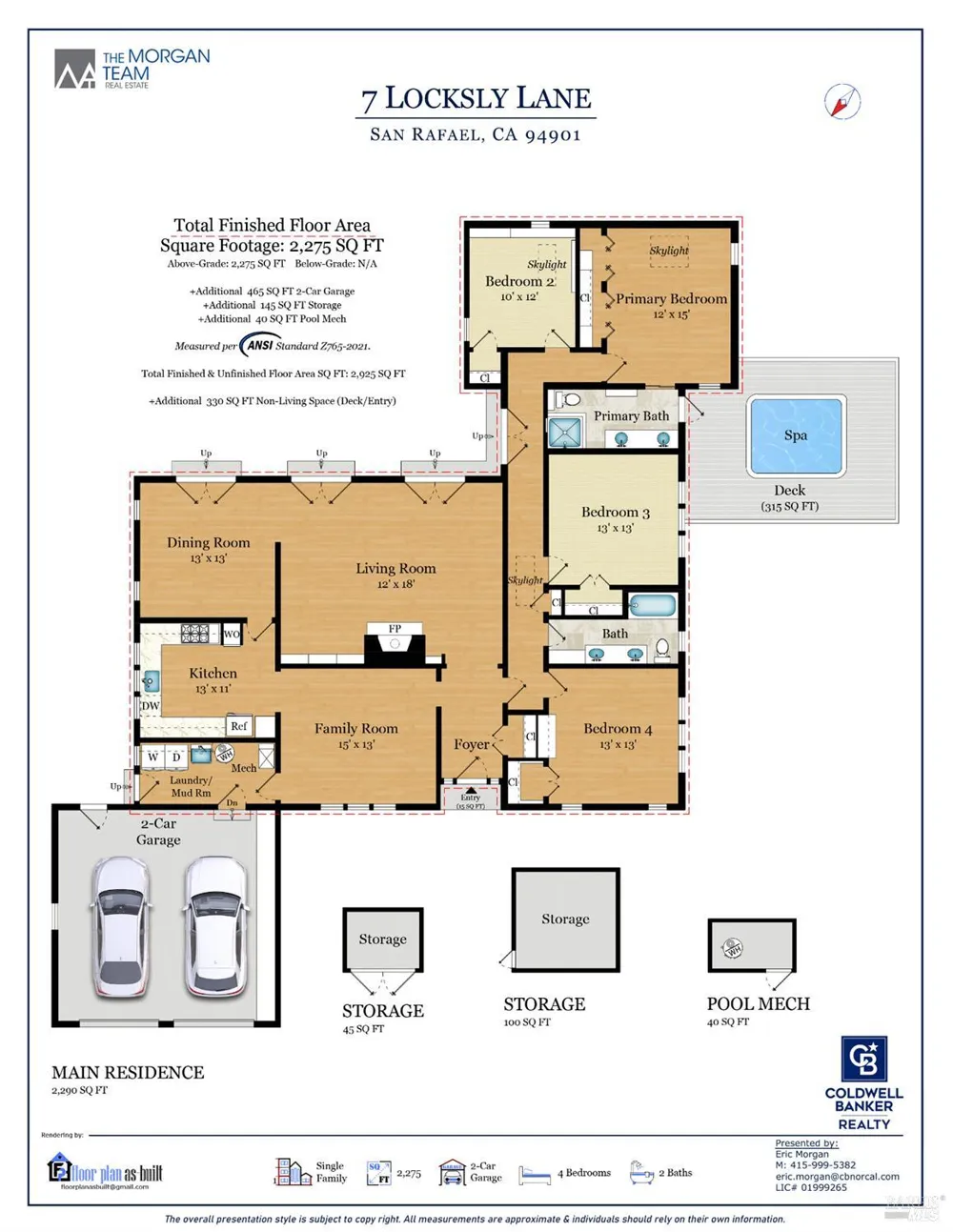 7 Locksly Lane San Rafael, CA 94901