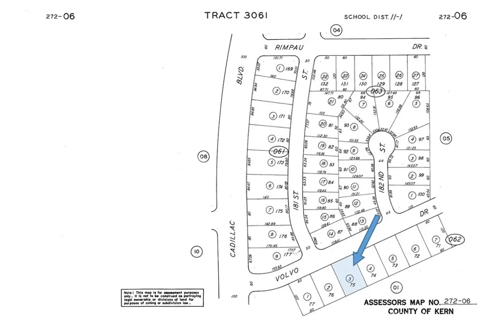 Volvo Dr near 181st St California City, CA 93505
