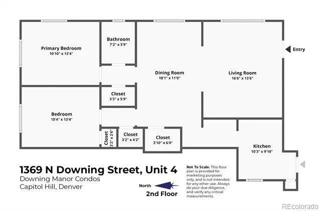 1369 Downing Street #4 Denver, CO 80218