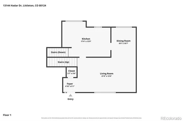 13144 Hadar Drive Littleton, CO 80124