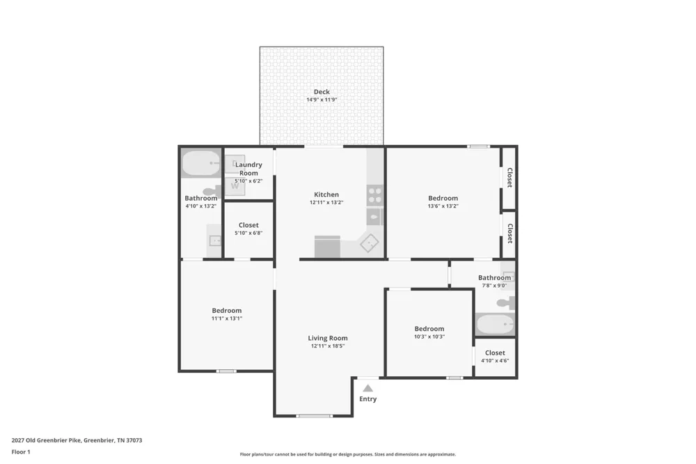 2027 Old Greenbrier Pike Greenbrier, TN 37073