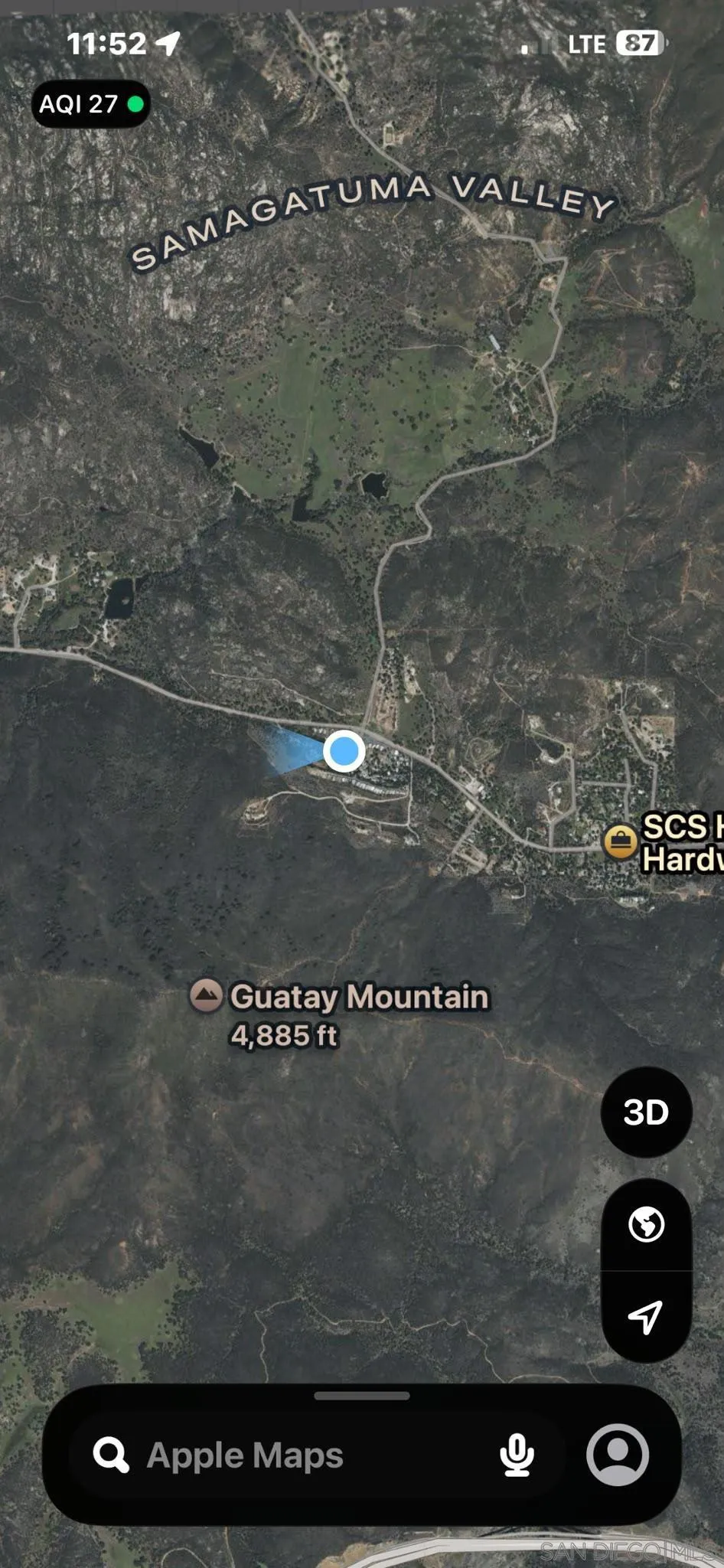 26835 Old Highway 80 #21 Guatay, CA 91931