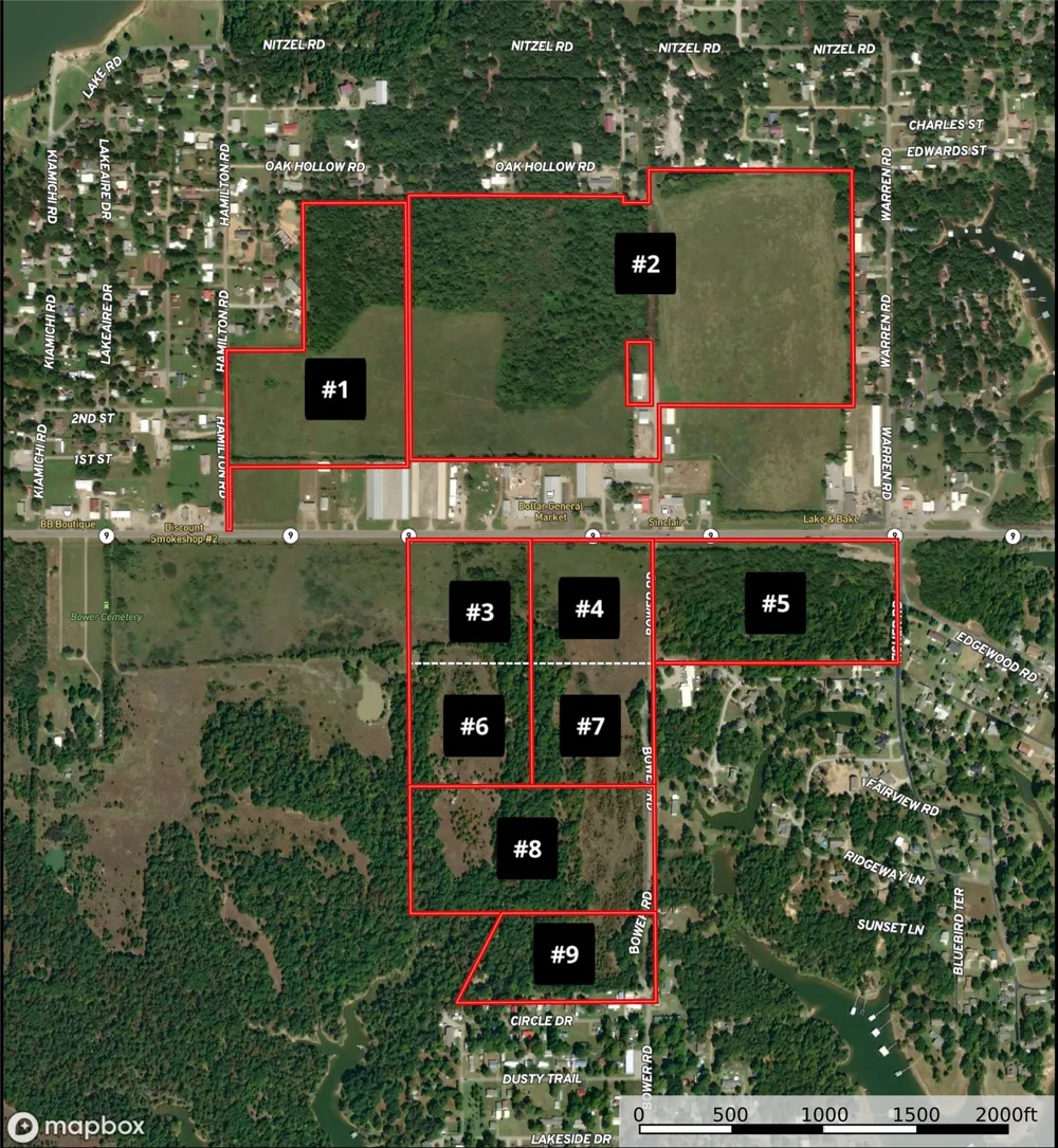 7 E Bower Road Eufaula, OK 74432