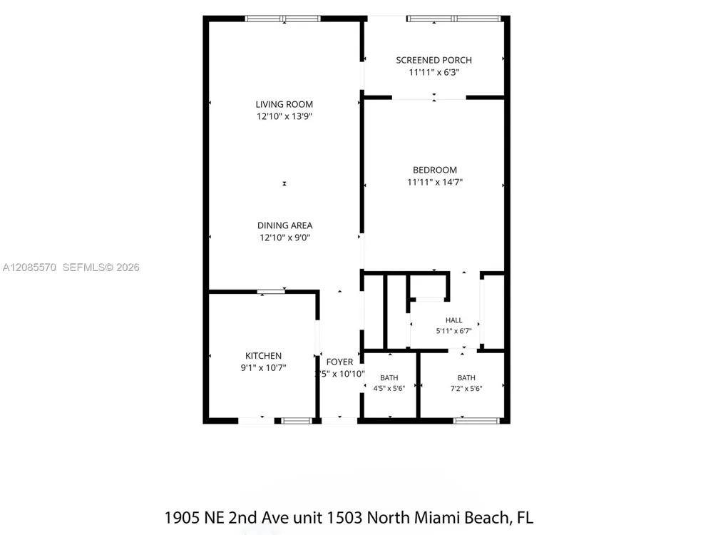 19051 NE 2nd Ave #1503 Miami, FL 33179