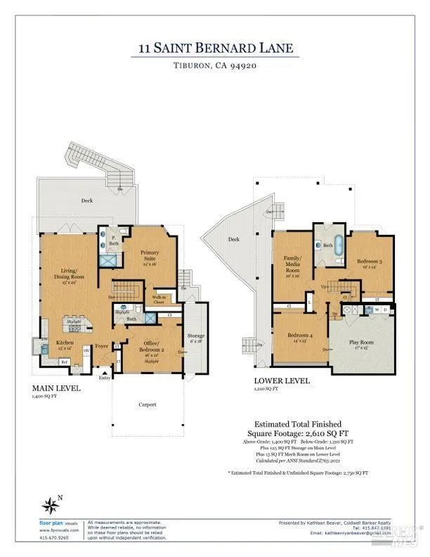 11 Saint Bernard Lane Tiburon, CA 94920