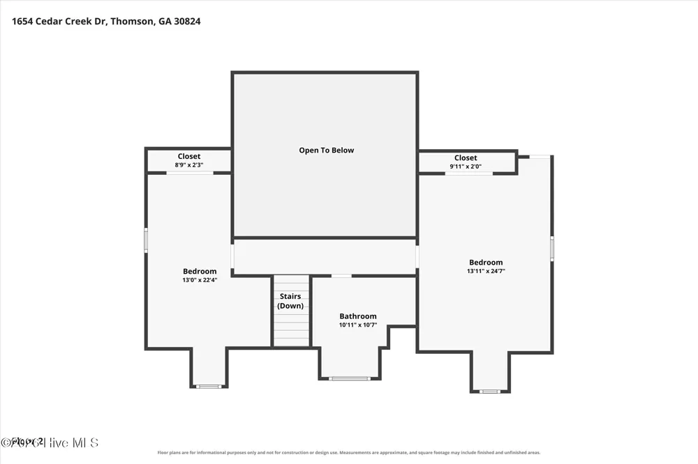 1654 NE Cedar Creek Drive Thomson, GA 30824