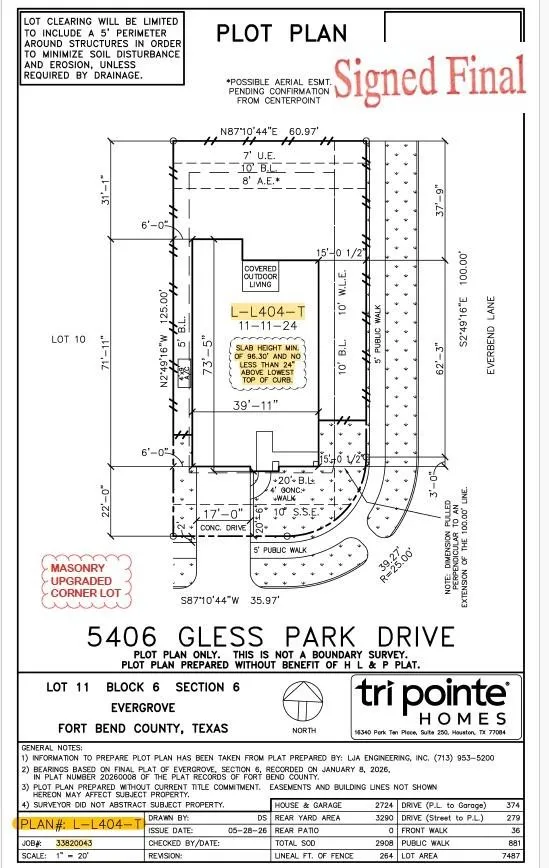 5406 Gless Park Drive Richmond, TX 77406