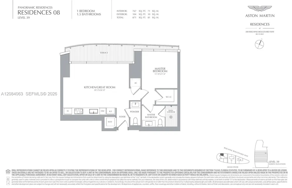 300 Biscayne Blvd Way #3908 Miami, FL 33131