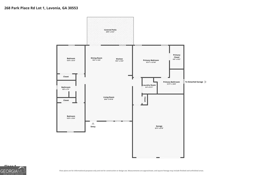 268 Park Place DR Lavonia, GA 30553