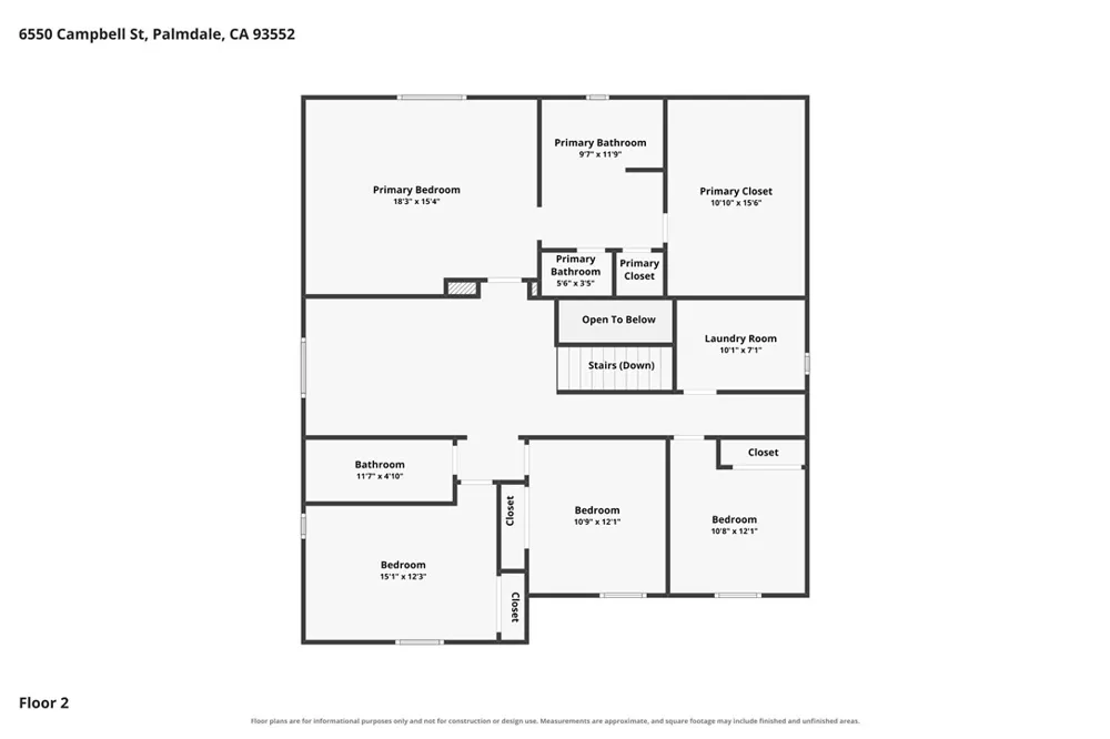 6550 Campbell Palmdale, CA 93552