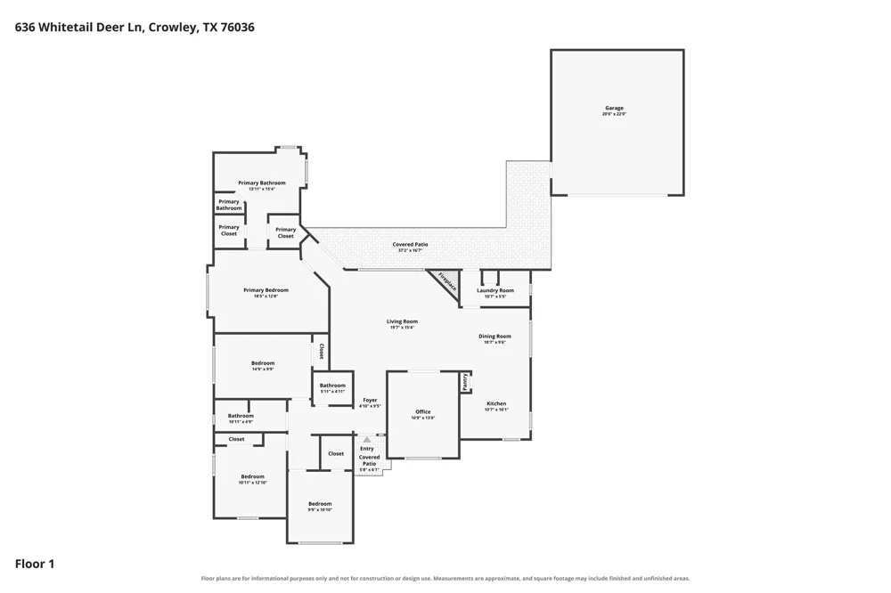 636 Whitetail Deer Lane Crowley, TX 76036