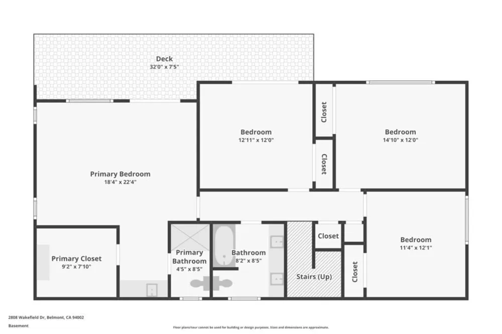 2808 Wakefield Drive Belmont, CA 94002