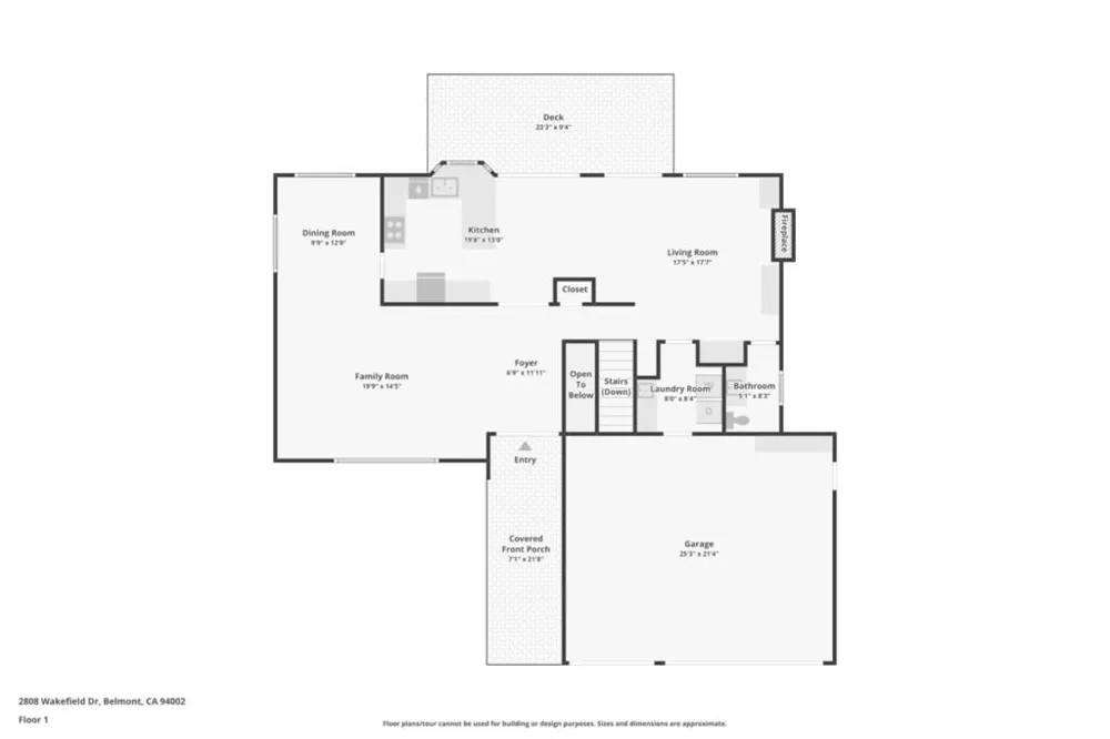 2808 Wakefield Drive Belmont, CA 94002