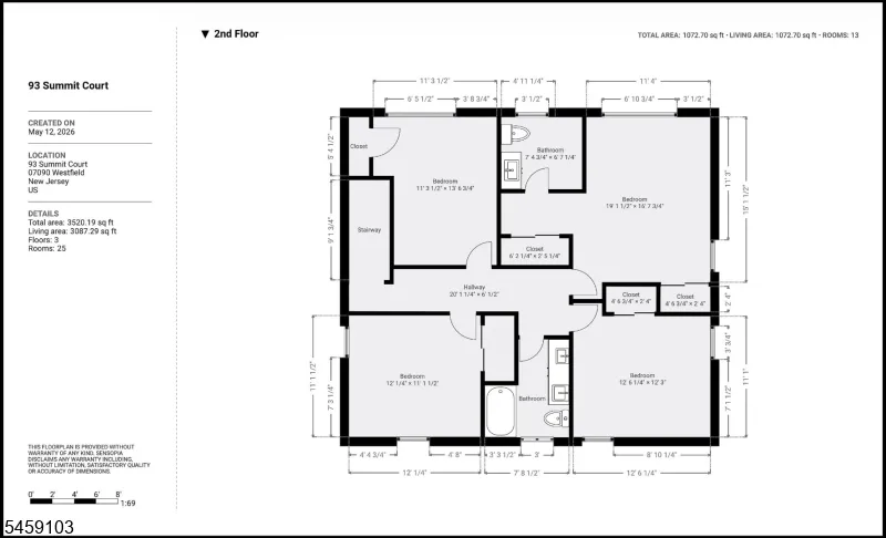 93 Summit Ct Westfield Town, NJ 07090
