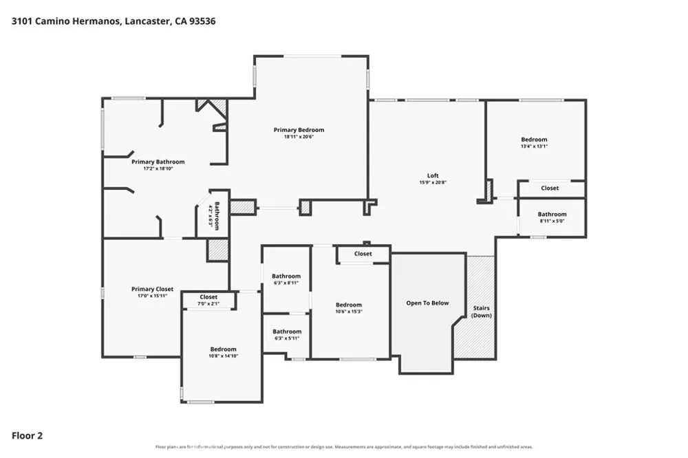 3101 Camino Hermanos Lancaster, CA 93536