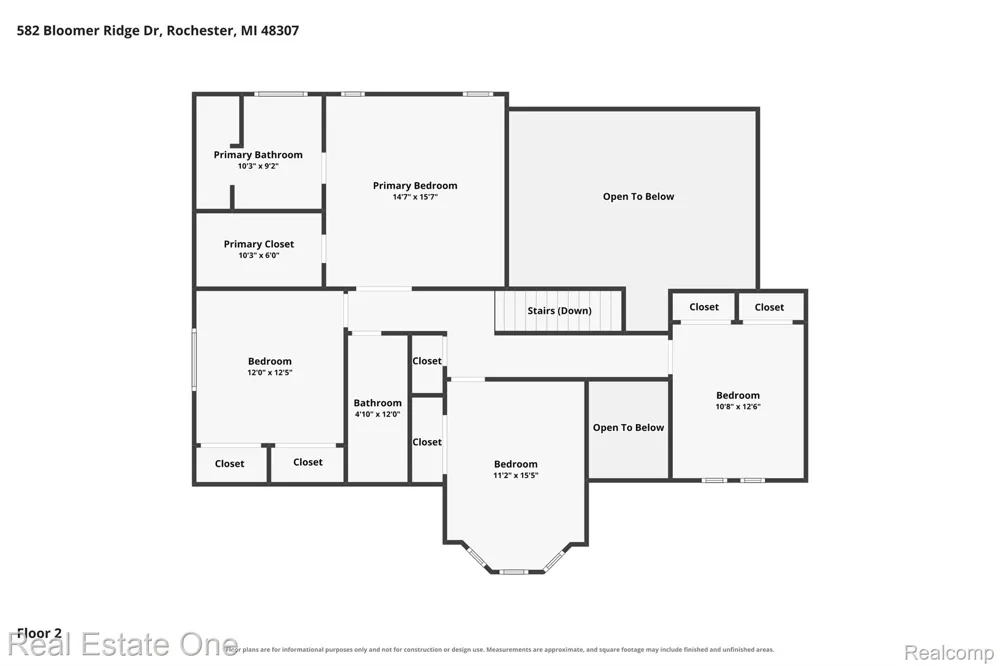 582 Bloomer Ridge Drive Rochester City, MI 48307