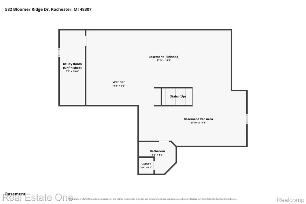 582 Bloomer Ridge Drive Rochester City, MI 48307