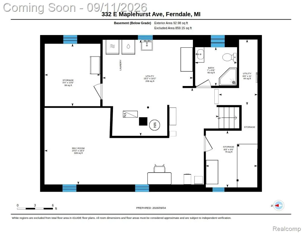 332 E Maplehurst Street Ferndale City, MI 48220