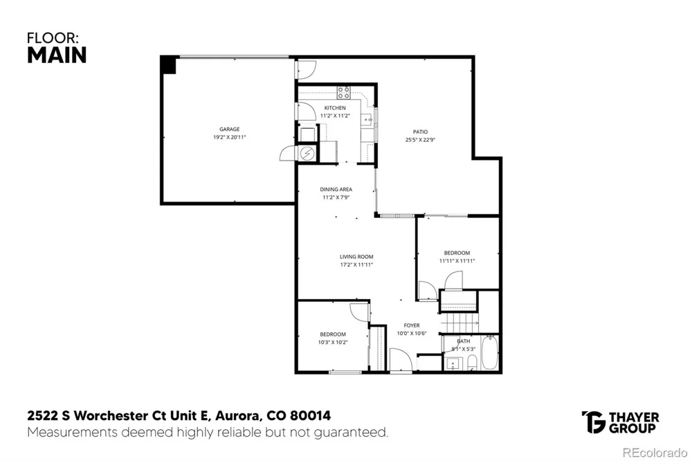 2522 S Worchester Court #E Aurora, CO 80014