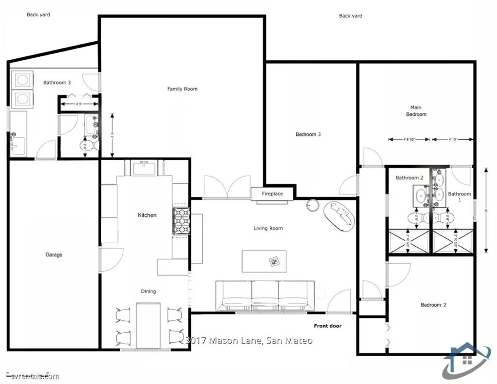 3017 Mason Lane San Mateo, CA 94403