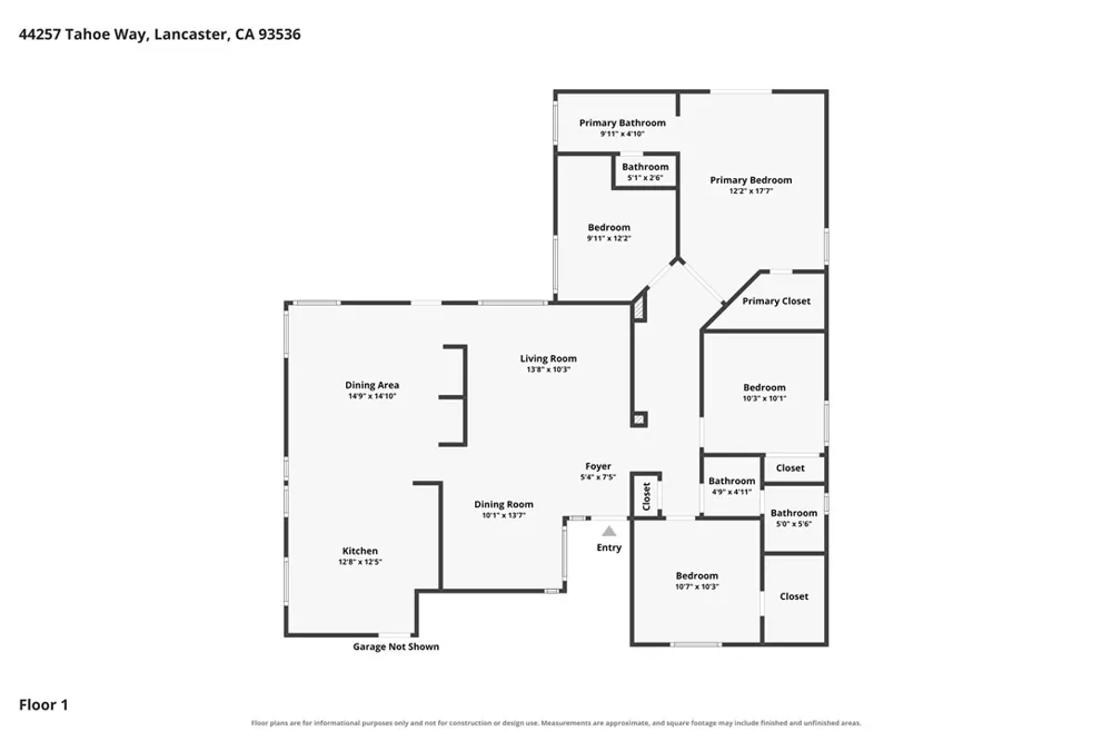44257 Tahoe Way Lancaster, CA 93536