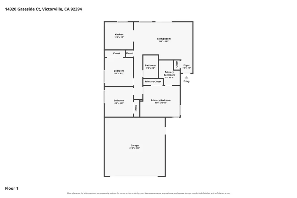 14320 Gateside Court Victorville, CA 92394