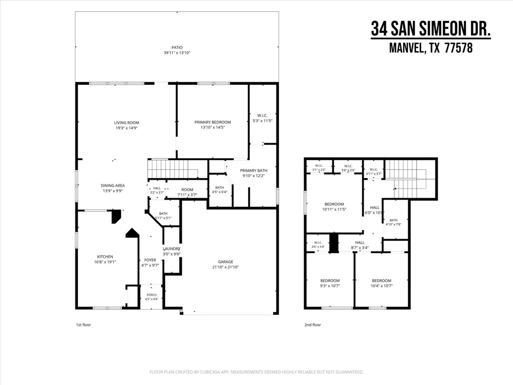34 San Simeon Drive Manvel, TX 77578