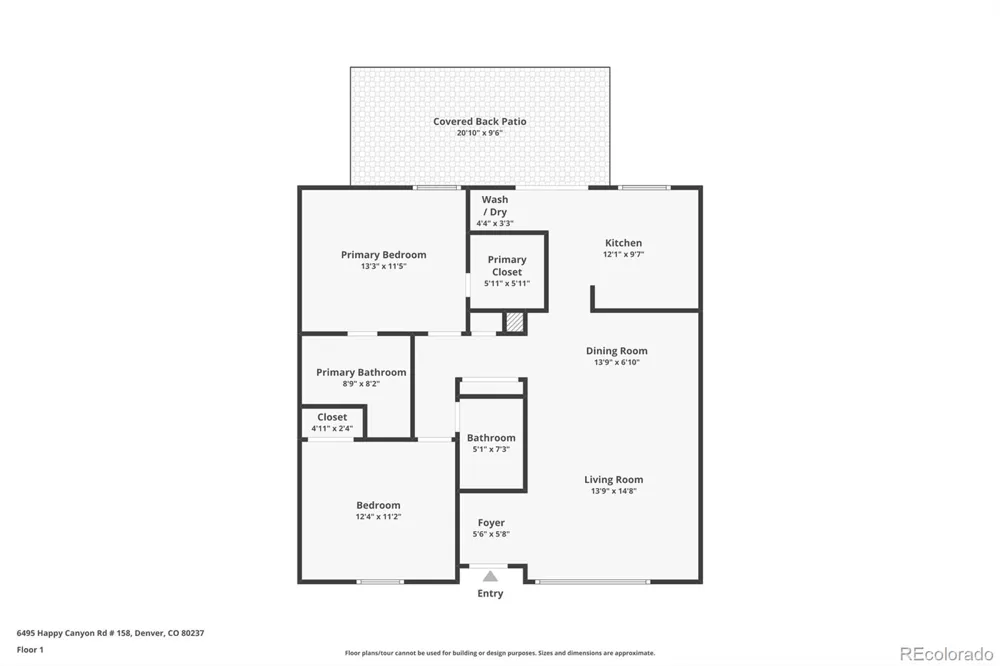 6495 E Happy Canyon Road #158 Denver, CO 80237
