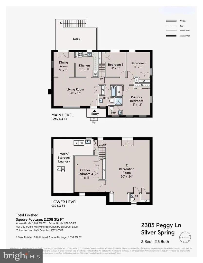2305 PEGGY LANE Silver Spring, MD 20910