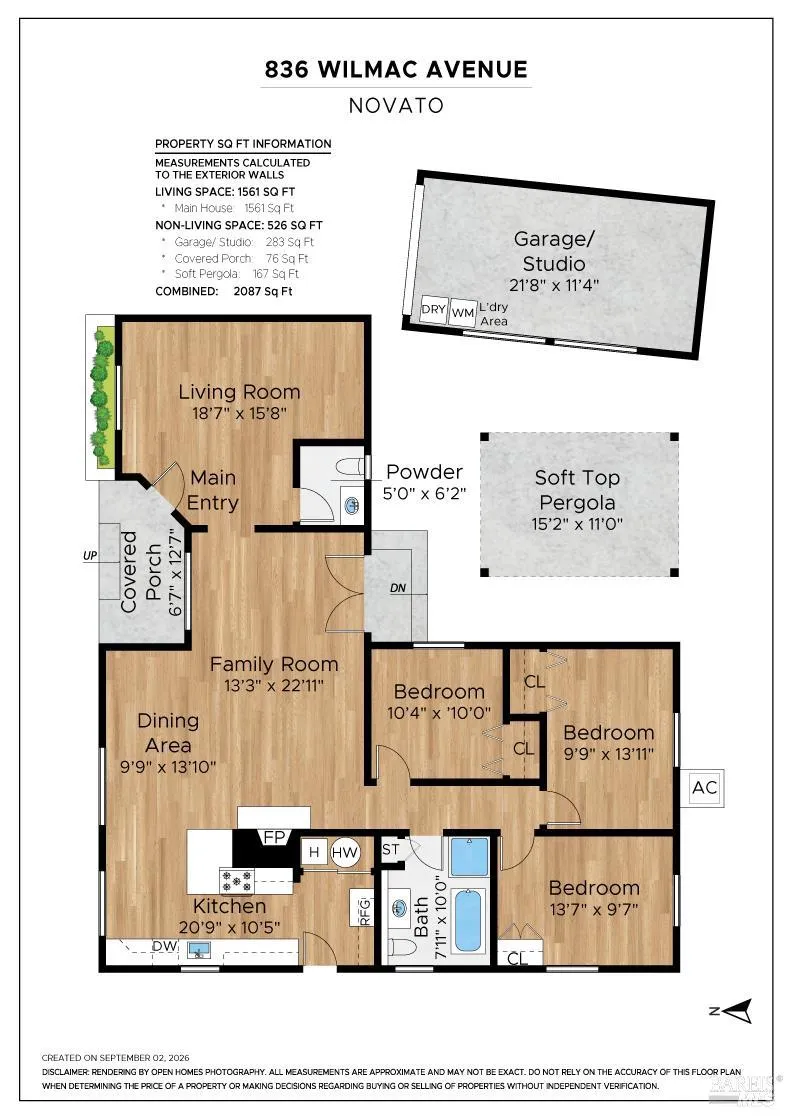 836 Wilmac Avenue Novato, CA 94947