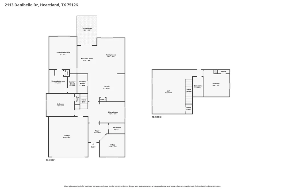 2113 Danibelle Drive Heartland, TX 75126