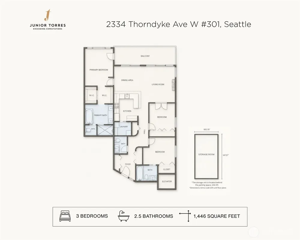 2334 Thorndyke Avenue W #301 Seattle, WA 98199