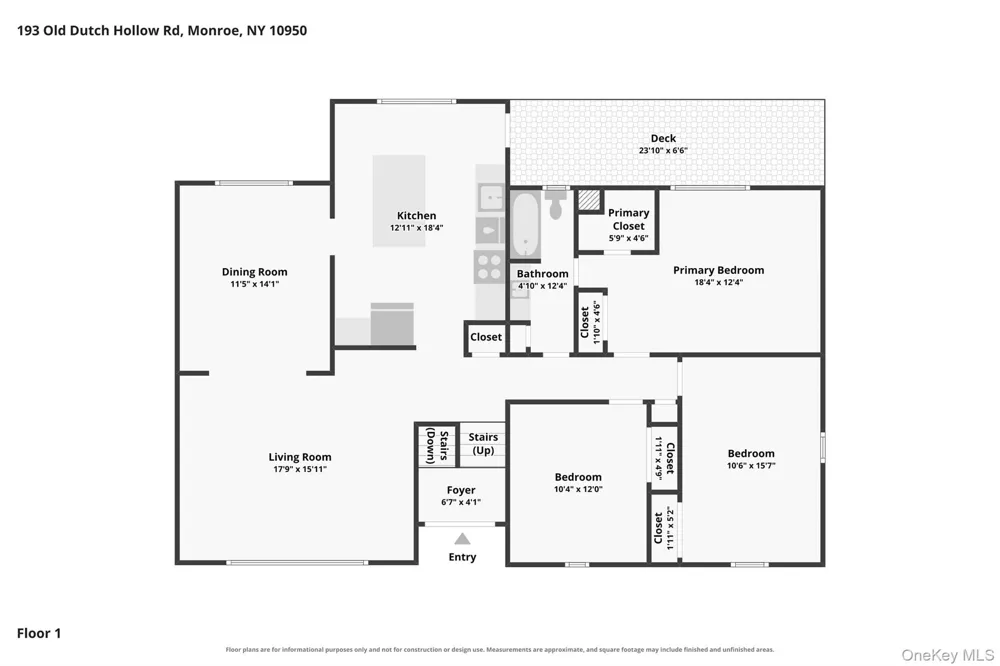 193 Old Dutch Hollow Road Monroe, NY 10950