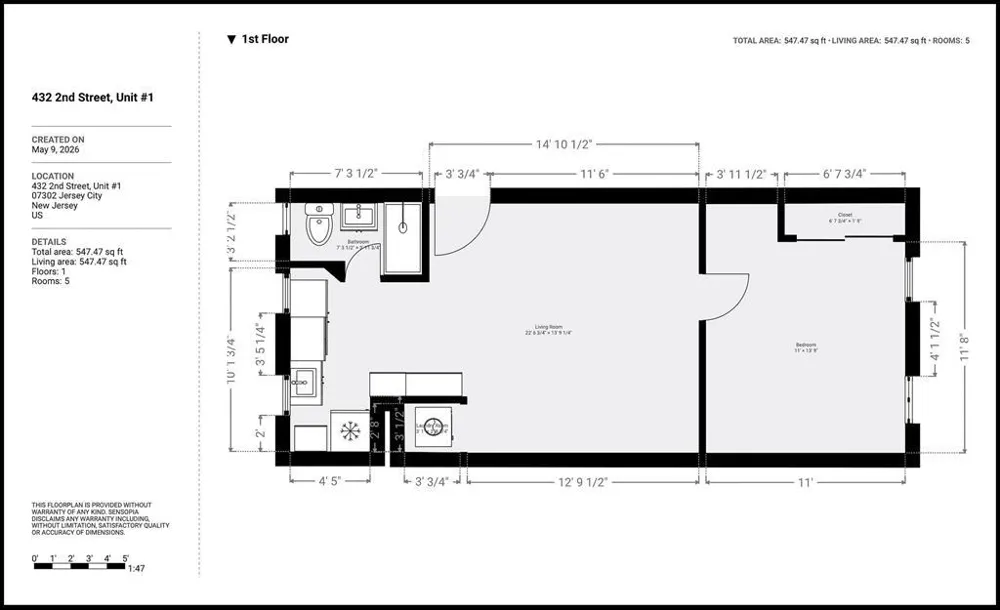 432 2ND ST Jersey City, NJ 07302