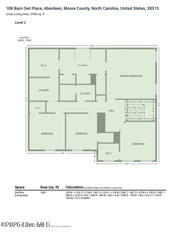 108 Barn Owl Place Aberdeen, NC 28315